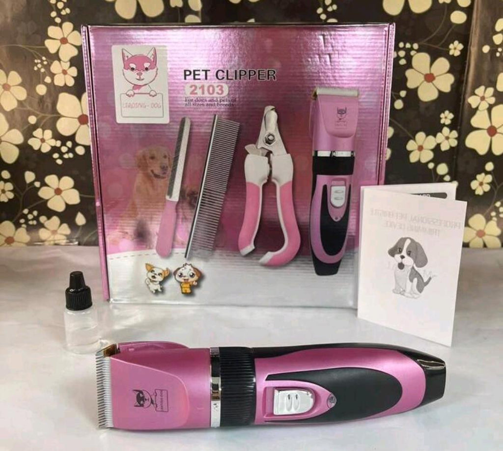 Kit profesional de aseo para mascotas