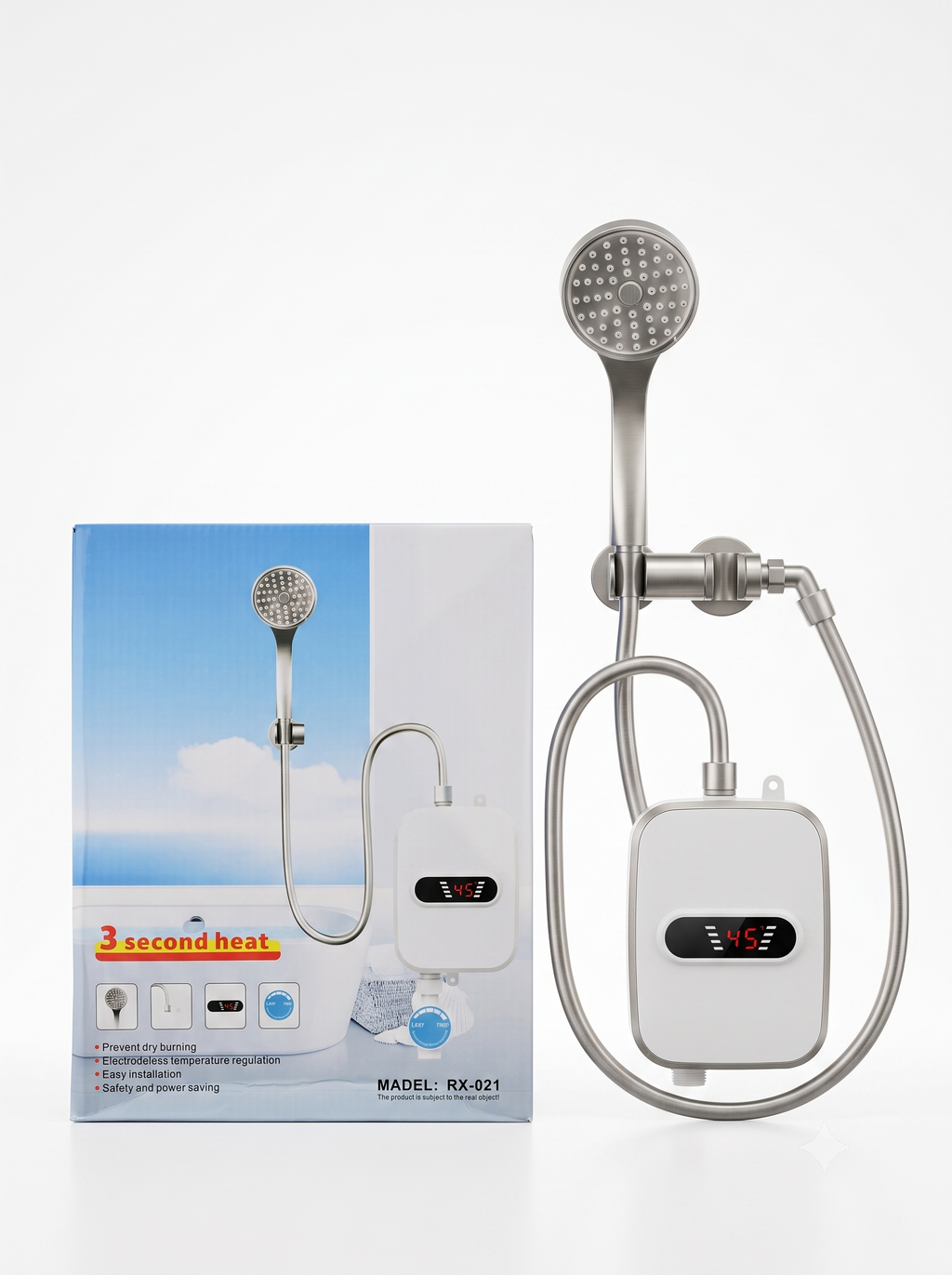Calentador de Agua Instantáneo ÍJOLE® — 3500W